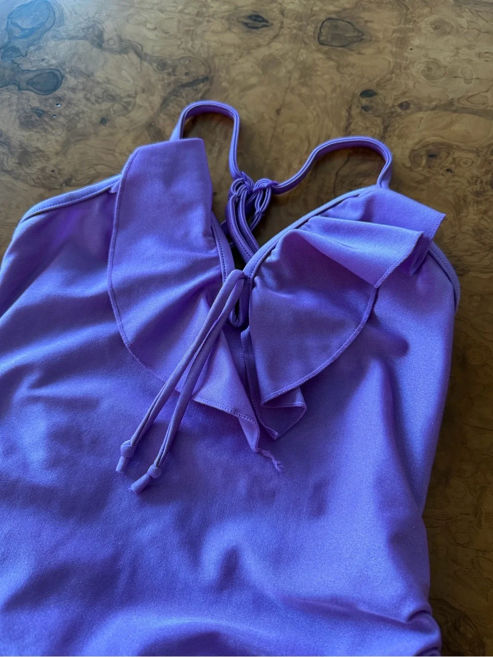 Seafolly One Piece Purple Swimsuit Girls Size 8